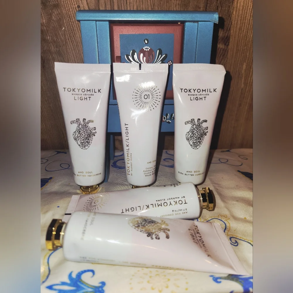 Set Of 5 Tokyo Milk "And Soul" Full Size Handcremes – Brand New - Picture 2 of 7